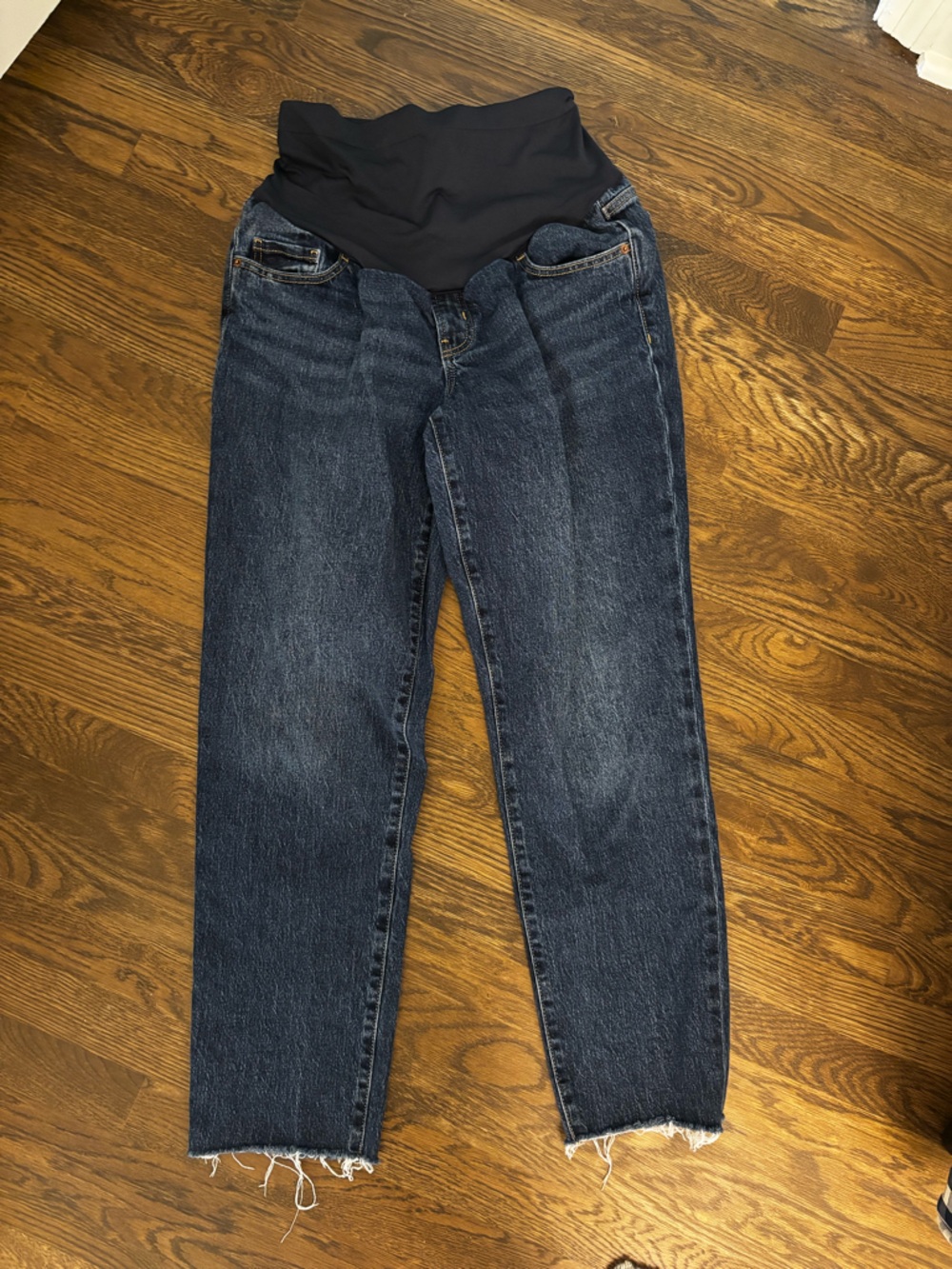 Old Navy Straight Leg Maternity Jeans